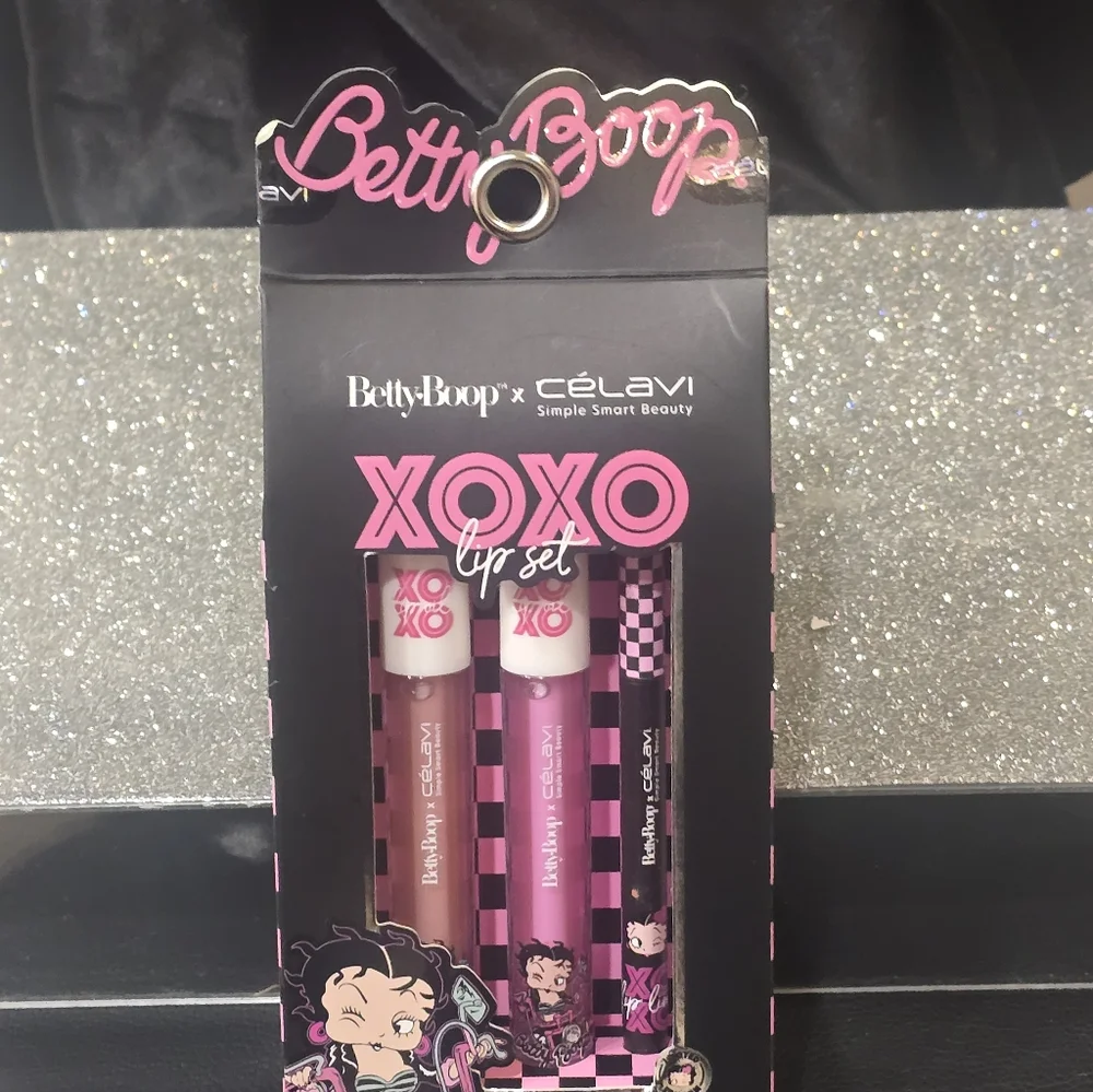 Célavi X Betty Boop XOXO Lip‎ Set